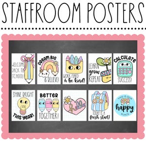 Willkommen zurück in der Schule Poster: Positive Klassenzimmer Dekoration (PDF Download)