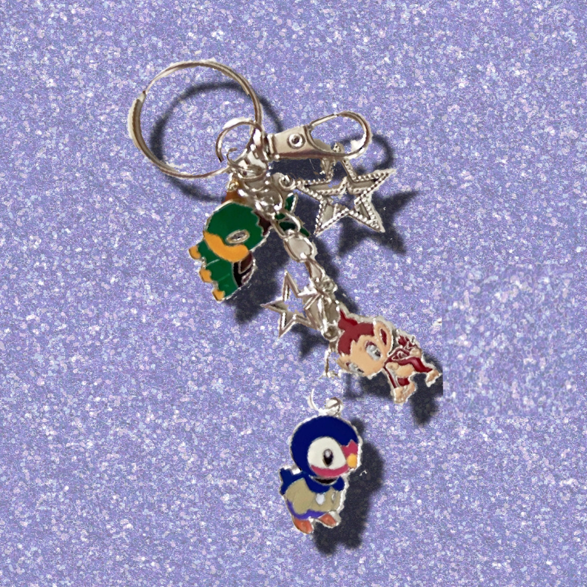Pokémon Starters Keychains Gen 4 Etsy