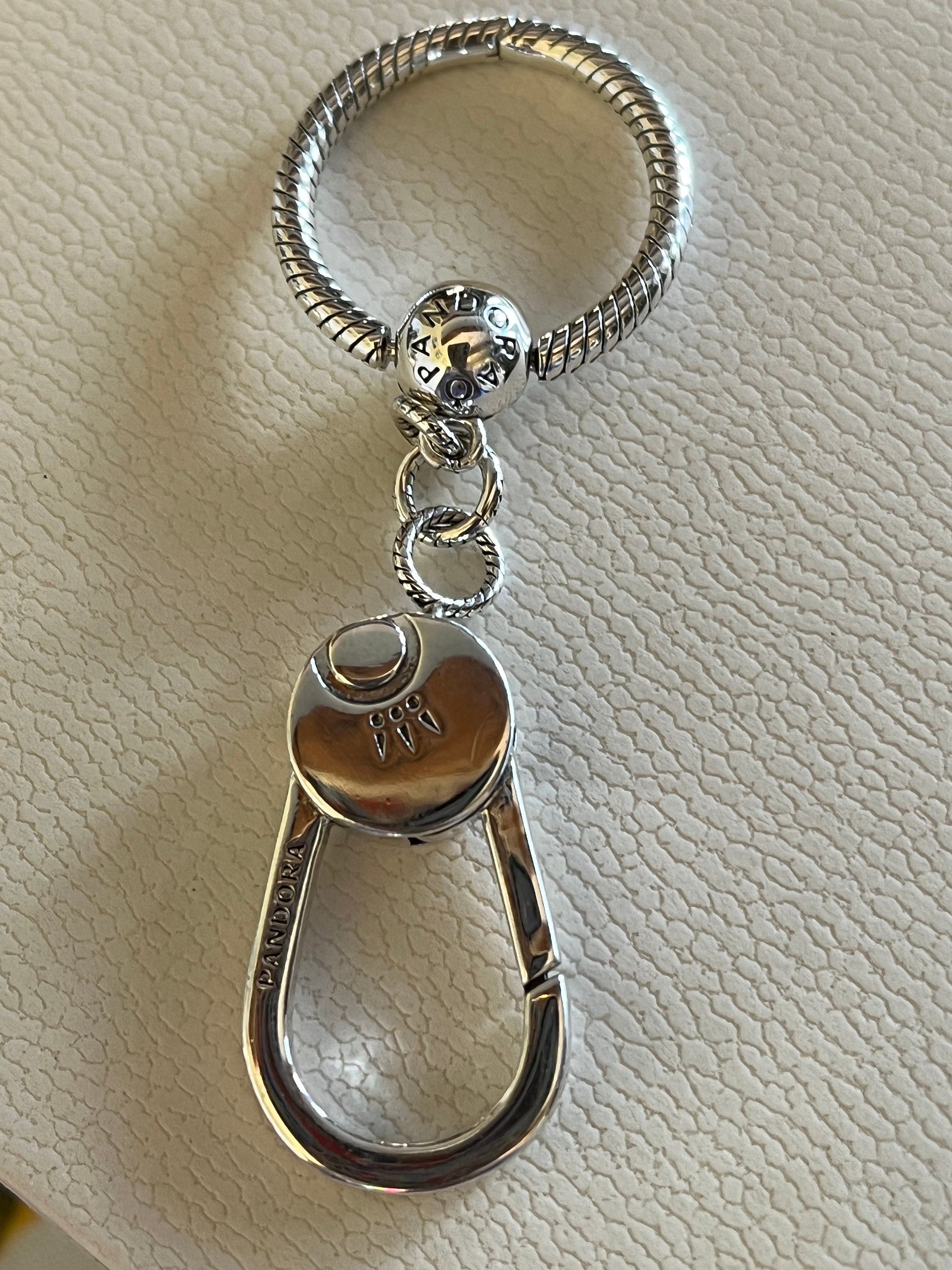 Pandora Keychain Charmholder and Keychain Key Ring Dangle Etsy