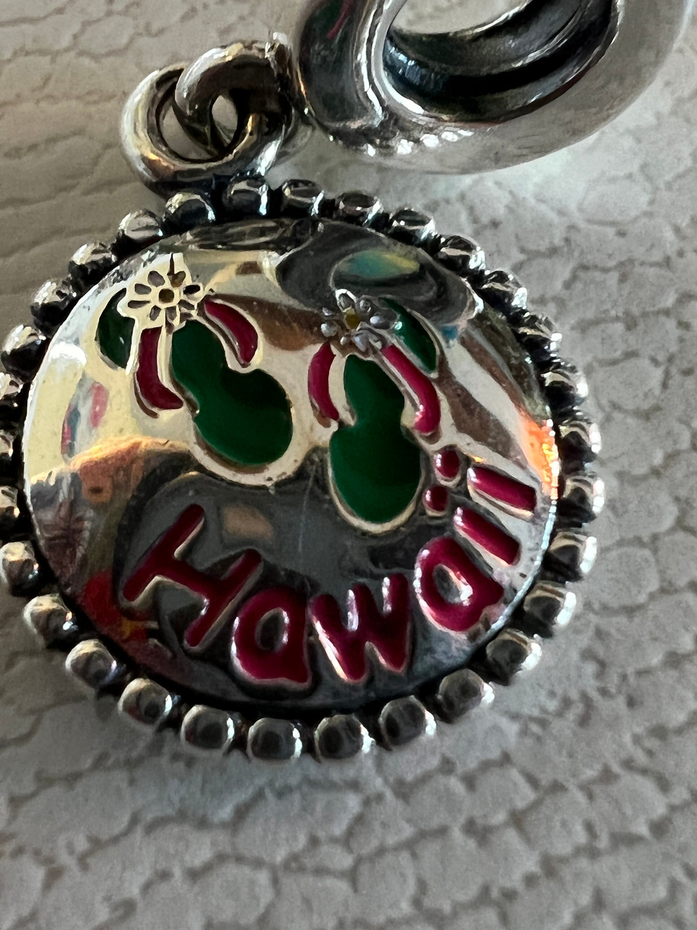 PANDORA ユナイテッド航空 ムラノガラスチャーム-