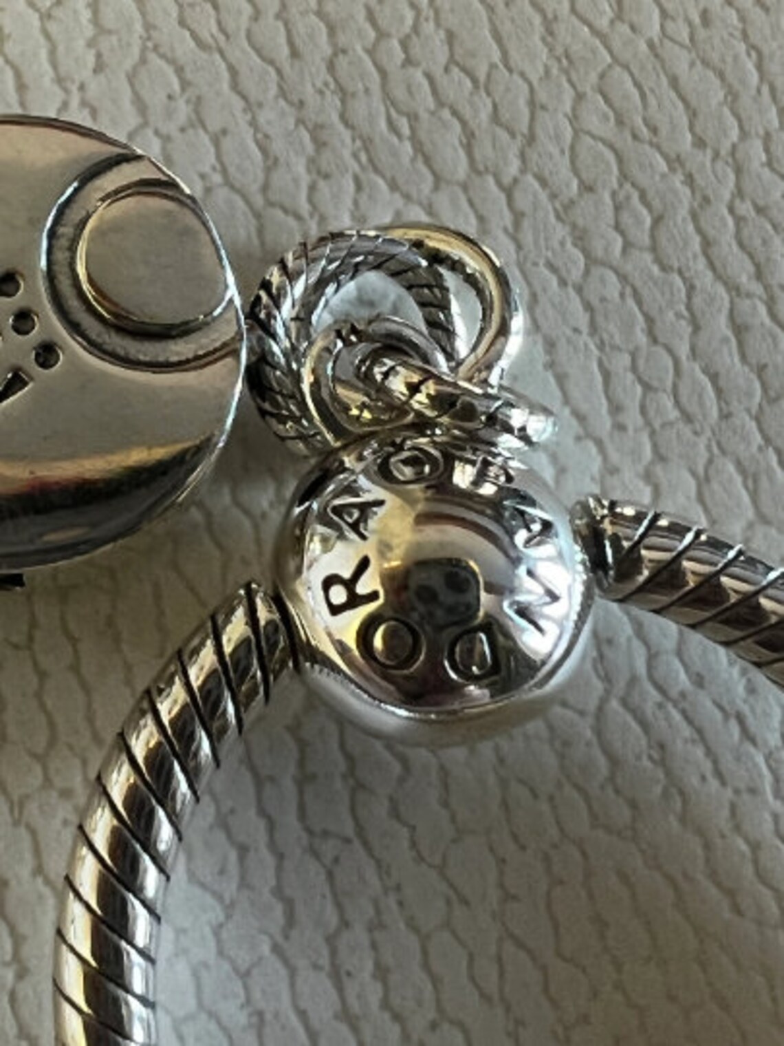 Pandora Keychain Charmholder Keychain 925 Sterling Silver Etsy