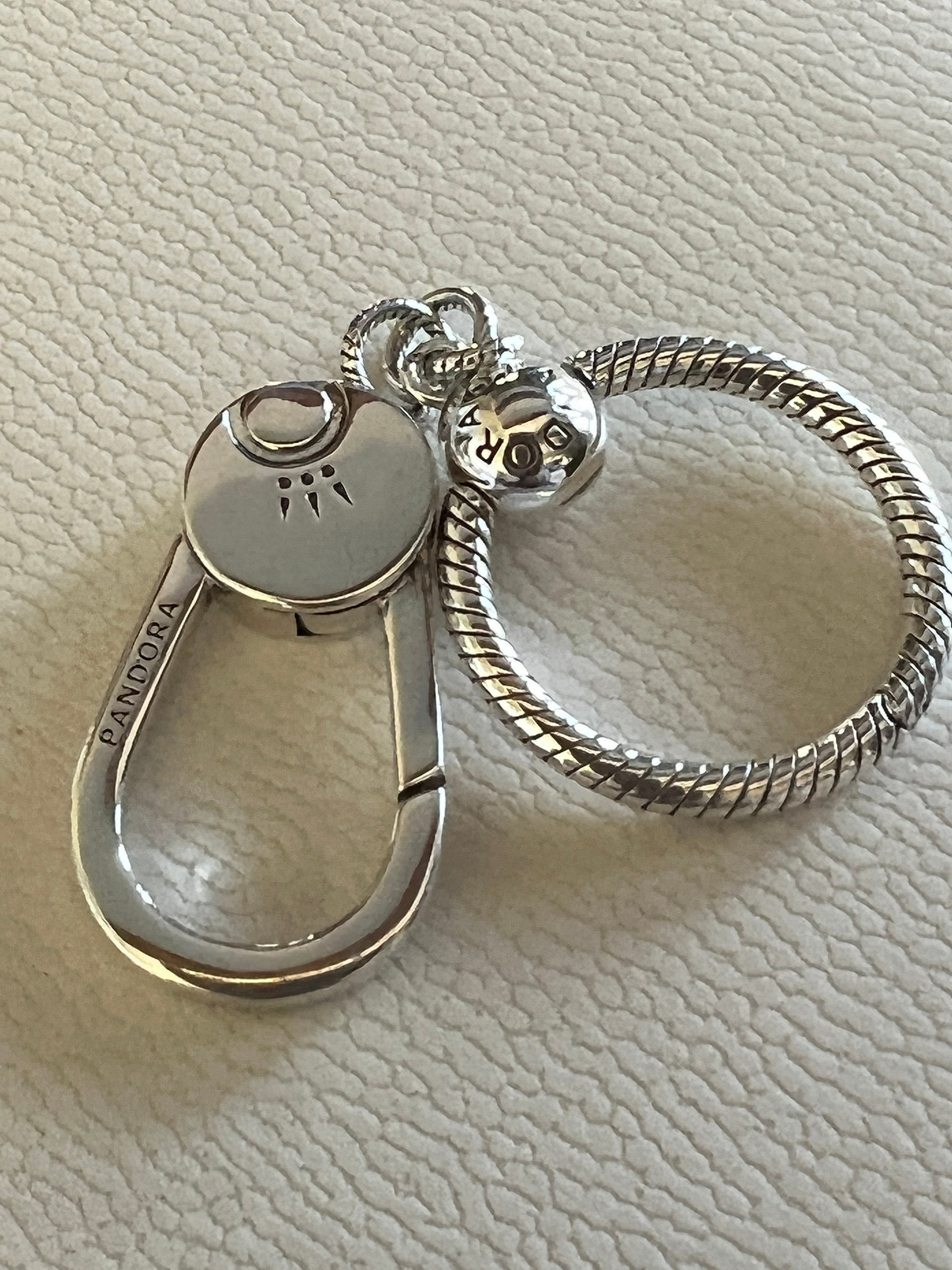 Pandora Keychain Charmholder and Keychain Key Ring Dangle Etsy