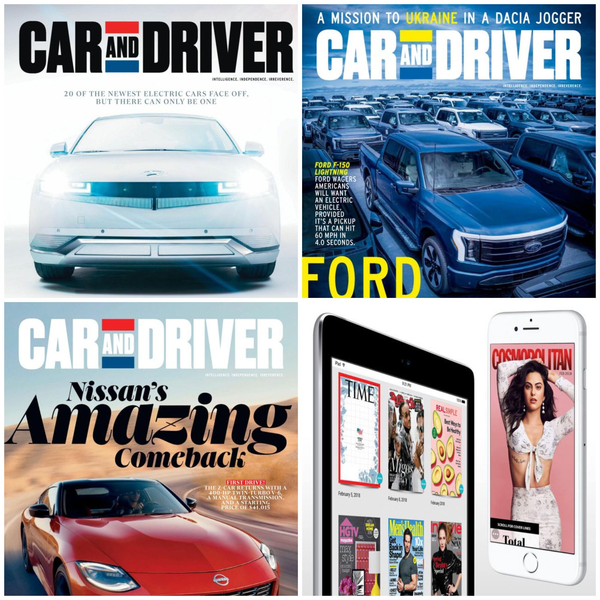 Car & Driver Magazine Subscription Digital Subscription Etsy