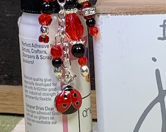 Glue Bottle Topper - Ladybug