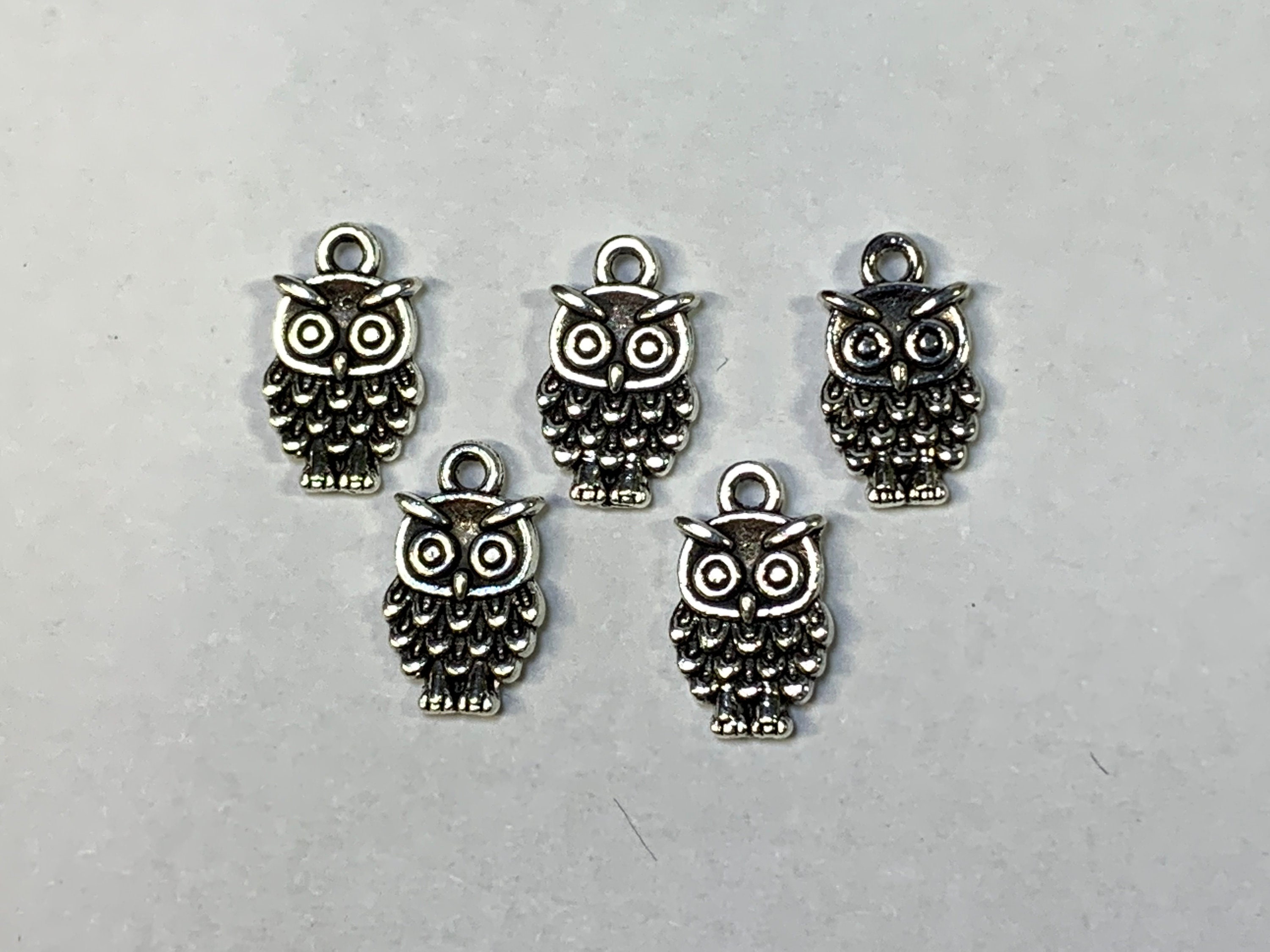 Owl Charm Mini - 5pc.