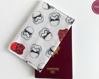 Funda para Pasaporte | Stormtroopers Star Wars | Sith & Darth Vader | Passport Cover | Accesorio de viaje | Cinema | Comics | Regalo para él