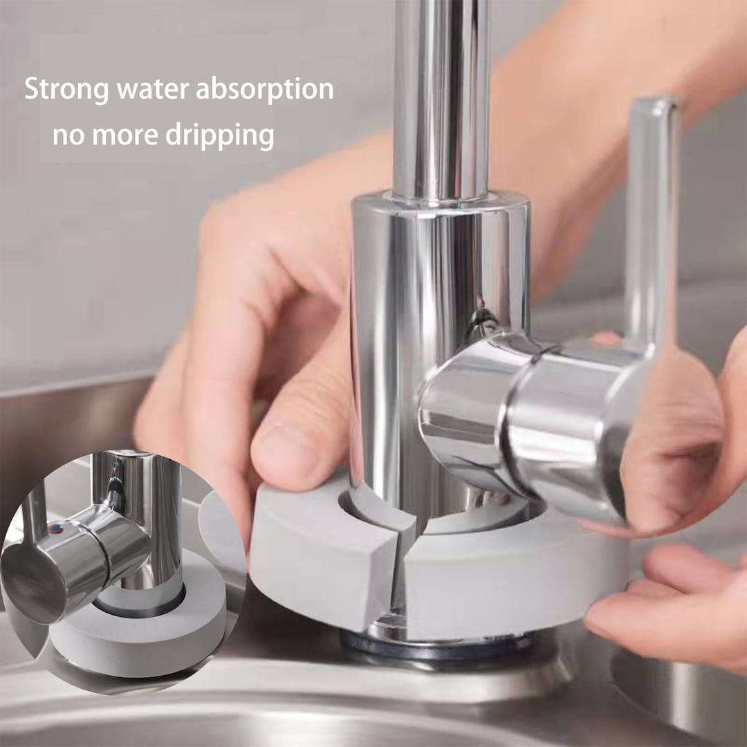 Handmade Kitchen Faucet Splash Guard Round Faucet Splash Etsy