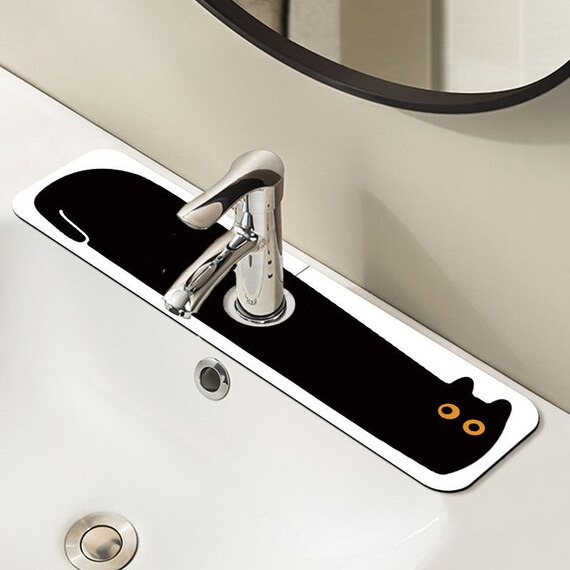 Sink Faucet Mat for Kitchen: Kitchen Sink Splash Guard Behind