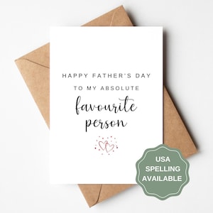 Buon compleanno alla mia persona preferita, biglietto di auguri per la festa del papà irlandese per il marito, biglietto per la festa del papà per il marito, festa del papà per il fidanzato