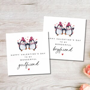 Tarjeta de Feliz Día de San Valentín para mi Maravillosa Novia, Tarjeta de San Valentín para Novio, Tarjeta de San Valentín para Novia, San Valentín para Bf