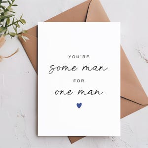Sei un uomo per un uomo, biglietto per la festa del papà, biglietto per la festa del papà irlandese, biglietto divertente per papà, biglietto per la festa del papà, biglietto per il nonno