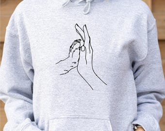 Personalised Dog Mum Hand Hoodie, Gift Dog Mum Hoodie , Mother's Day Hoodie, Dog Owner Hoodie, Gift For Dog Lover Sweatshirt