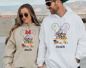 Disney Trip 2026 Hoodie, Mouse and Friends, Disney Family Hoodie, Magic Kingdom Top, Matching Family Top, Custom Disney, Disney Birthday