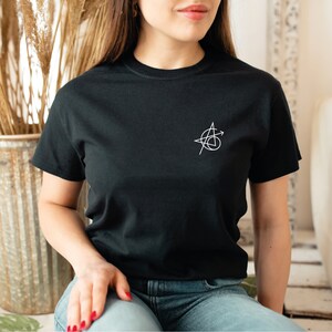 Avengers Symbol T-shirt, Marvel Fan gift, Marvel inspired T-shirt, Avengers T-shirt, Marvel Comics T-shirt, Superhero T-shirt image 4