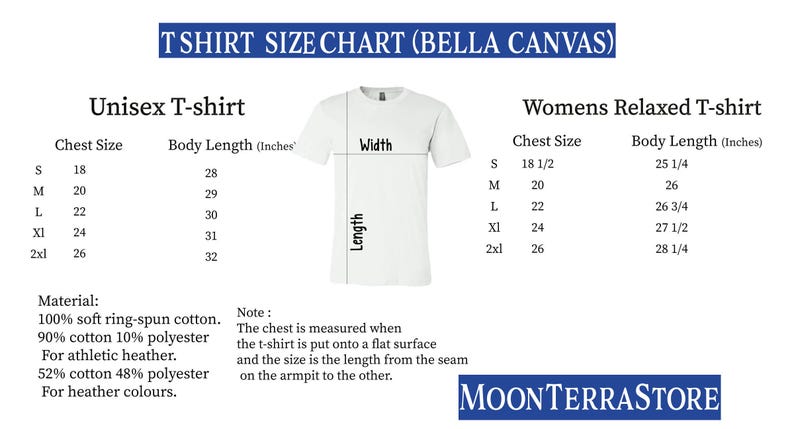 a t - shirt size guide for a women's t - shirt