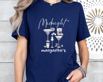 Midnight Margaritas Shirt, Magic T Shirt, Witchy T-shirt, Practical Magic Shirt, Drinking Shirt, Retro Halloween, Halloween Tshirt