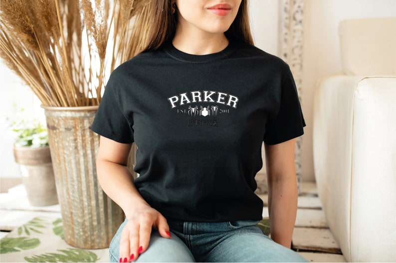 Parker Est 2001 T-shirt, Spiderman Avengers Tee image 2
