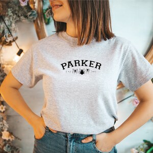 Parker Est 2001 T-shirt, Spiderman Avengers Tee image 4