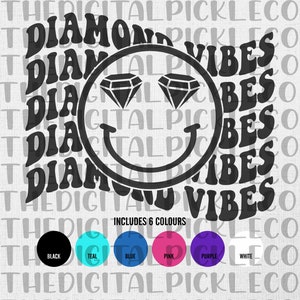 Diamond Vibes |Fizz|Jewlery|Diamonds|Fizz Party|Unicorns|Bomb Party|Diamond Hunter| PNG Clipart & Instant Digital download