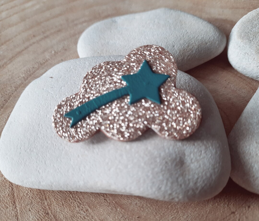 Broche étoile en strass bijoux tendance pour femme, fille et