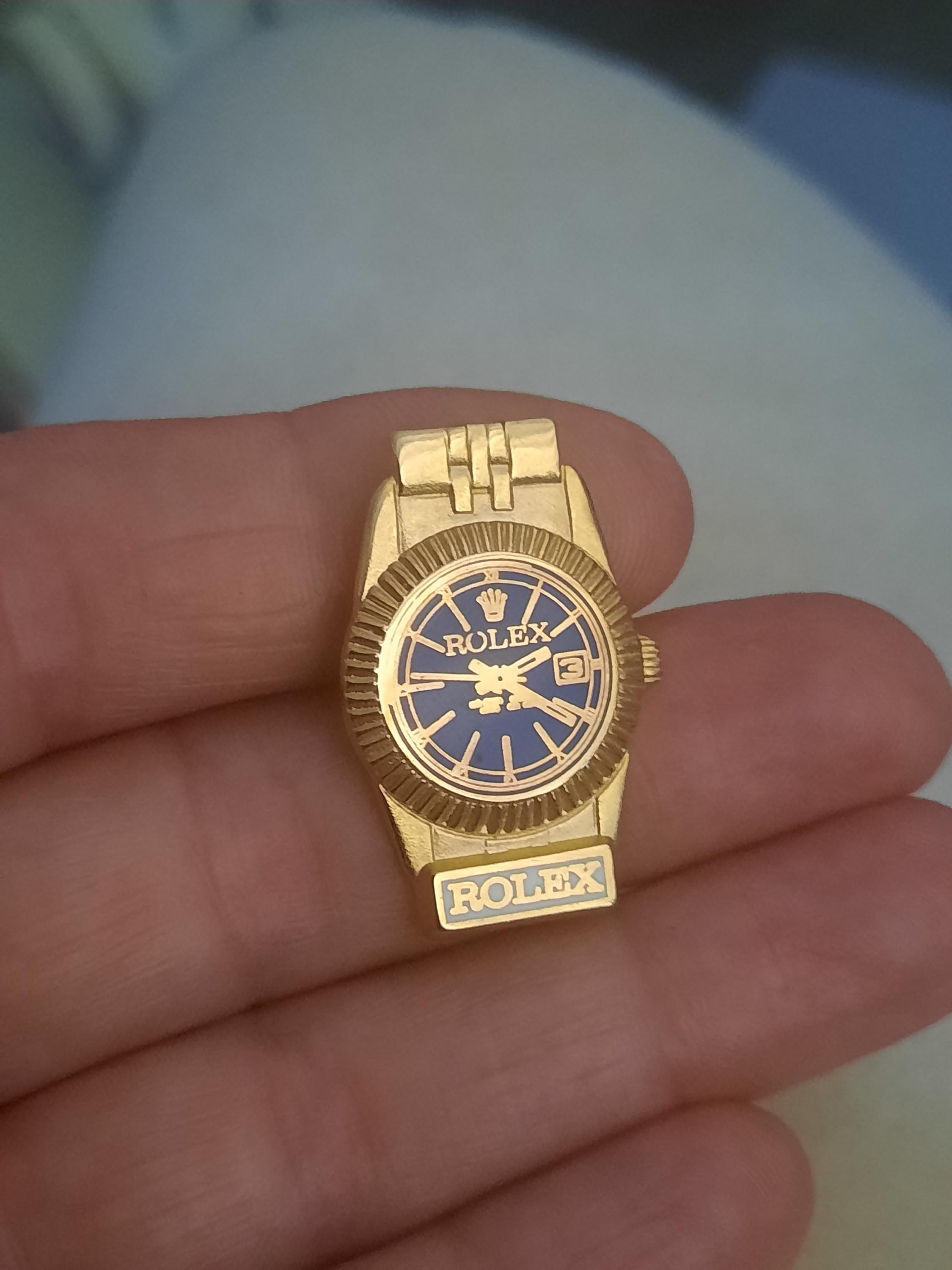 rolex tie pin