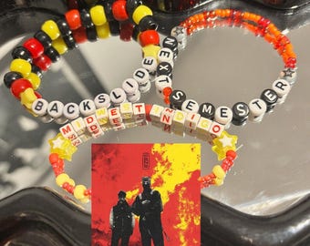 Twenty One Pilots Albums 3 Bracelet Set (Self-titled, Vessel, Blurryface, Trench, Scaled and Icy, Clancy)