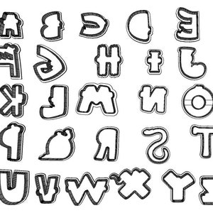 Alfabeto alphabet lore b