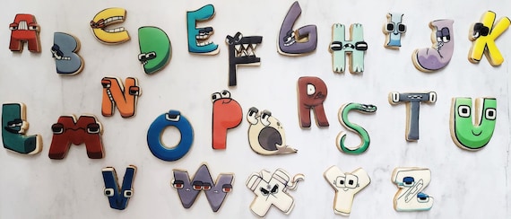 Alphabet Lore Cookie Cutter 