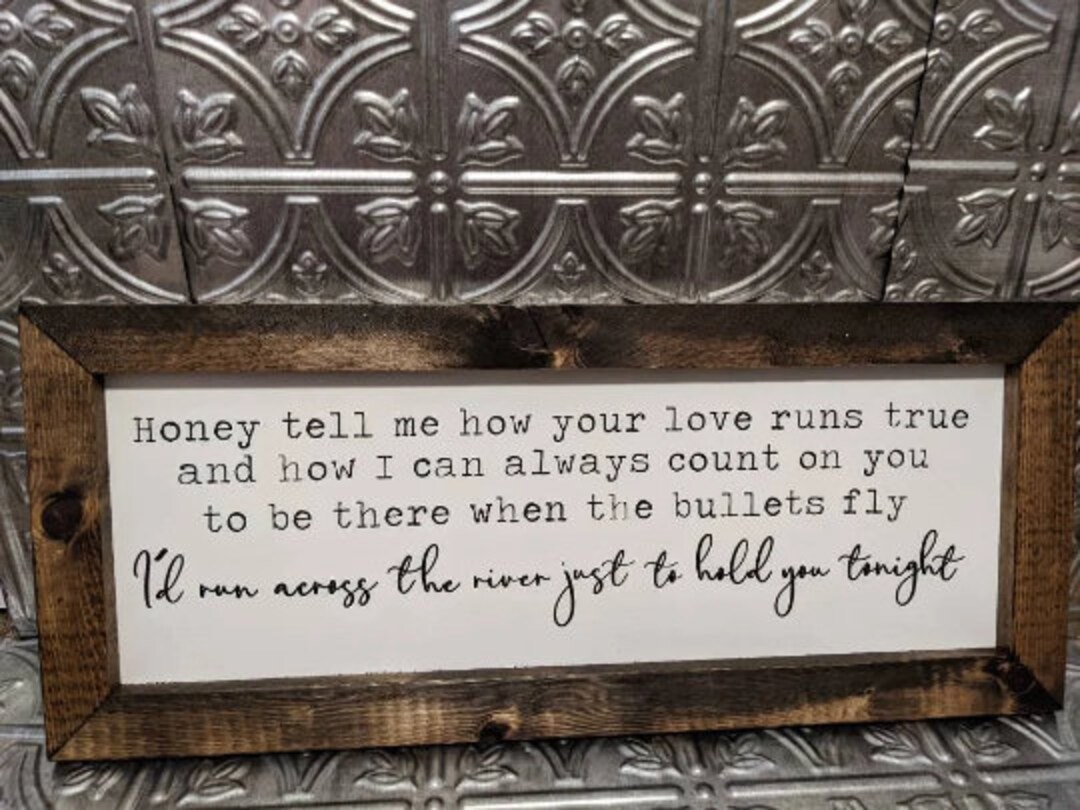 Feathered Indians Framed Wall Art Lyrics Hanging Sign - Etsy