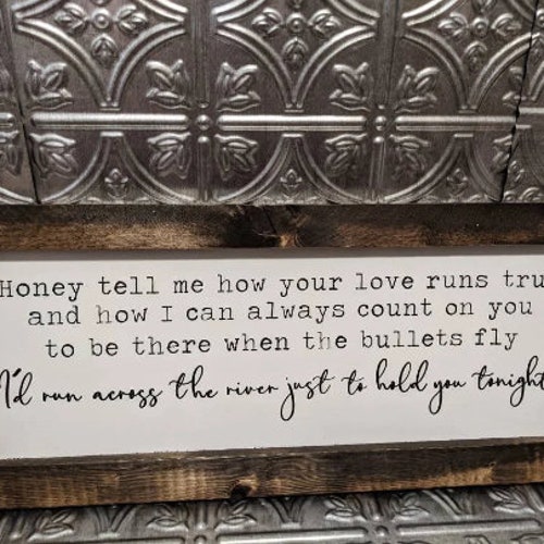 Tyler Childers Lyrics Wall Decor Set of 2 Framed Canvas Etsy