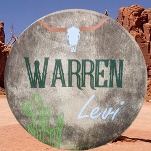 personalized western nursey sign/ personalized nursery sign / western Nursery Decor/ western nursery sign/ cowboy nursery