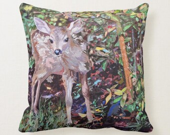 Decorative Pillow: Waking Limbs