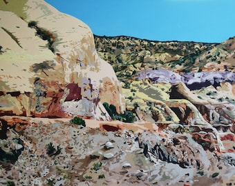 Original Painting: Cliffs of Ghost Ranch