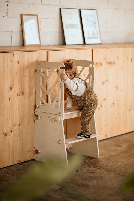 Helper Tower Montessori Learning Tower Kitchen No Screws Helper