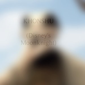 ESPECIALISTA: Carta manuscrita inspirada en Khonshu (MoonKnight)