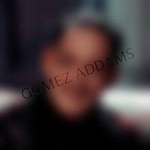 ESPECIALISTA: carta inspirada em Gomez Addams