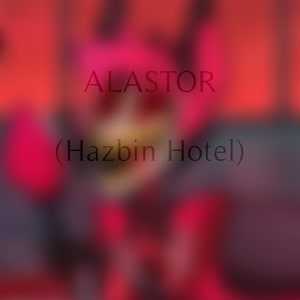 ESPECIALISTA: carta inspirada en Alastor (Hazbin Hotel)