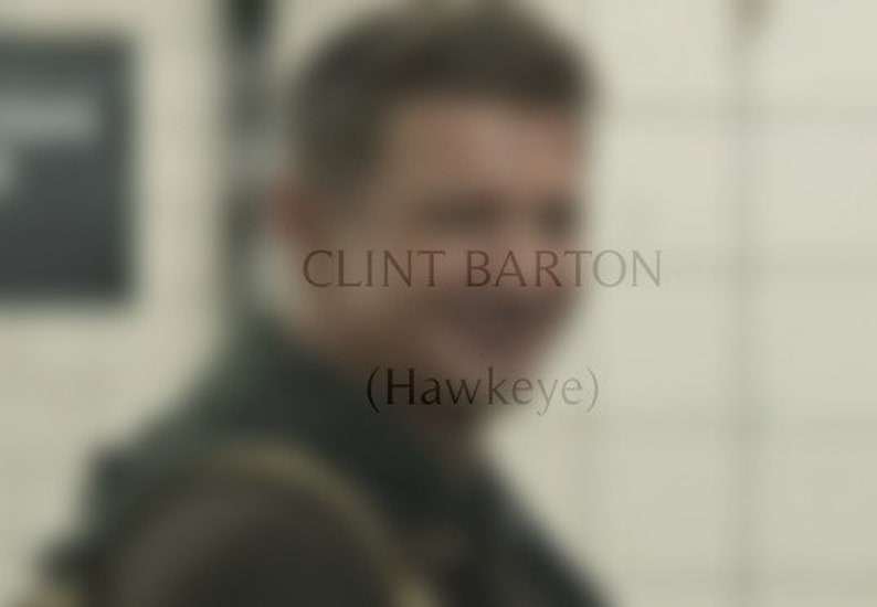Hawkeye Letters SPECIALIST: Letter Inspired by Clint Barton (hawkeye) - Etsy