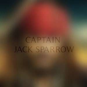 ESPECIALISTA: carta inspirada no Capitão Jack Sparrow
