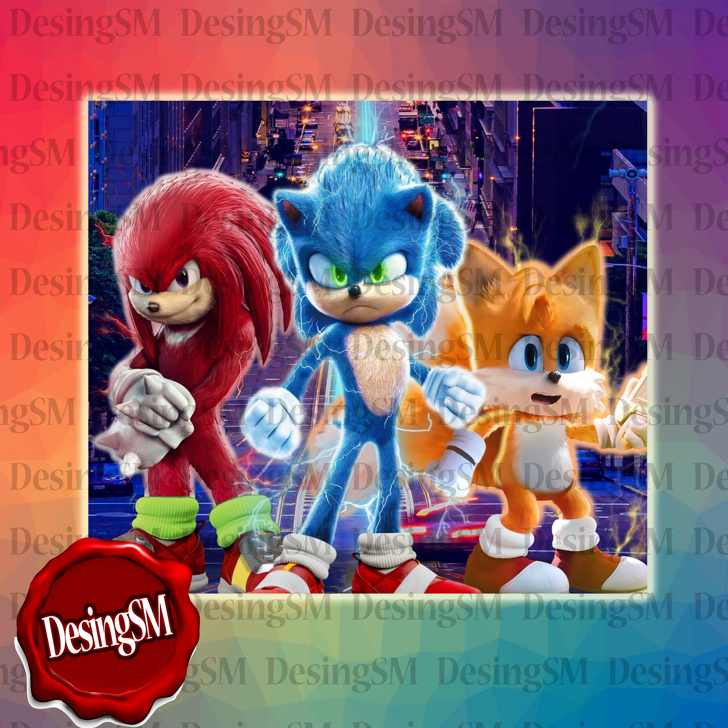 Sonic the Hedgehog Tumbler Desing Skinny Tumbler 20oz Design Etsy