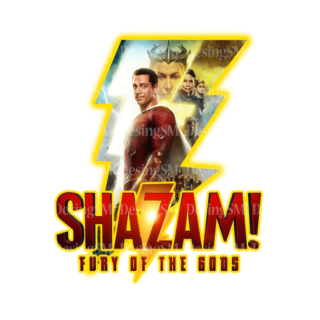 Shazam PNG Shazam Print Shazam Sublimation Shazam Dijital - Etsy