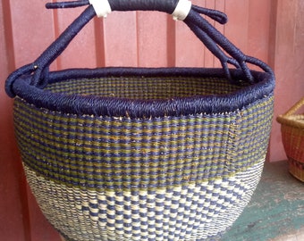 Straw storage basket, mini market basket, kitchen storage basket, fruits and vegetable storage, basket for Christmas hamper, mom gift basket