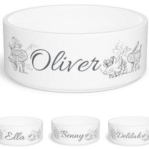 Custom Sea Life Pet Bowl - Dog Bowl - Cat Bowl - Small pet bowl - Custom Pet Bowl