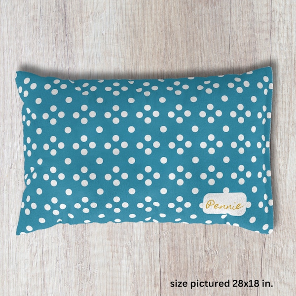 Soft Fleece polka-dot bedding - Pet bed for small to large breeds