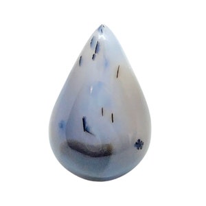 Montana Achat / Montana Moosachat Cabochon / Dendriten-Achat / Montana Moosachat Cabochon / Dendriten-Achat / Landschafts-Achat