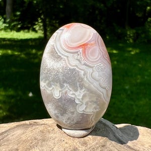 Laguna Lace Agate Cabochon, Crazy Lace Agate Cabochon,  Laguna Lace Agate, Banded Agate Cabochon, jewelry making, blue agate