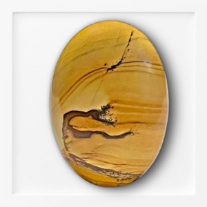 Owyhee Picture Jasper Cabochon / Owyhee Picture Jasper / Scenic Picture Jasper / Desert Picture Jasper / Loose Jasper / Jasper Gemstontes