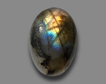 Cabochon di Labradorite appariscente / Labradorite arcobaleno / Labradorite rosa / Labradorite viola / Cabochon per gioielli / Labradorite sciolta