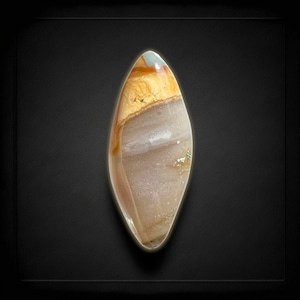 Blue Mountain Picture Jasper Cabochon / Blue Mountain Picture Jasper / Blue Jasper Cabochon / Scenic Jasper / Oregon Jasper / Picture Jasper
