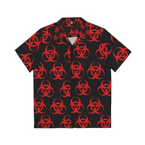 Camisa hawaiana Biohazard (AOP)